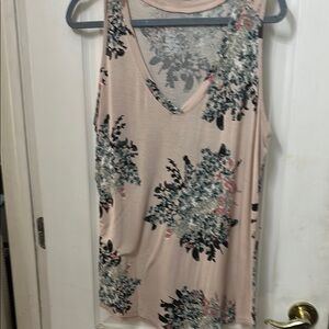 Maurices Pink Sleeveless Tank Top